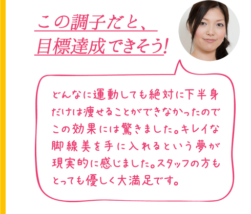 この調子だと、目標達成できそう!