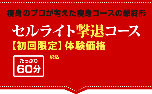 セルライト撃退コース